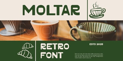 Moltar Font Poster 1