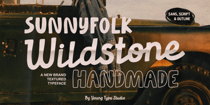 Sunnyfolk Wildstone Font Poster 1