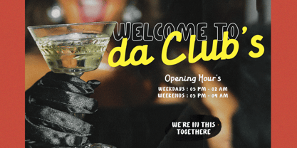 Sunnyfolk Wildstone Font Poster 2