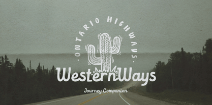 Sunnyfolk Wildstone Font Poster 3