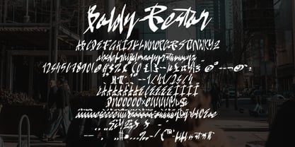 Boldy Restor Font Poster 15