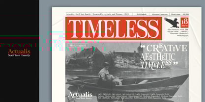 Actualis Font Poster 8