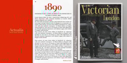 Actualis Font Poster 15