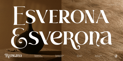 Al Renigma Font Poster 2