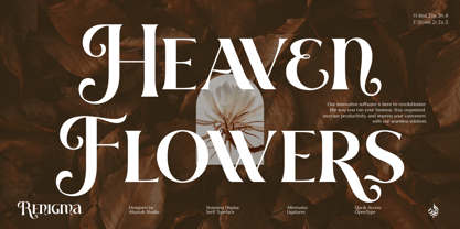 Al Renigma Font Poster 4