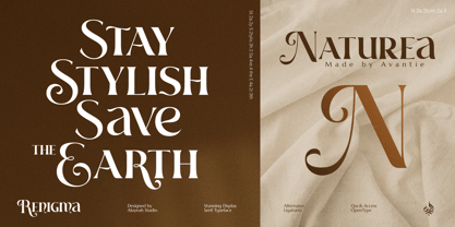 Al Renigma Font Poster 7