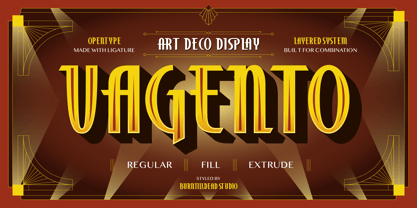 Vagento Font Poster 1