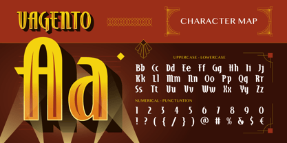 Vagento Font Poster 2