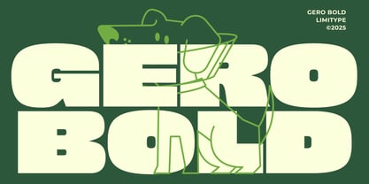 Gero Font Poster 1
