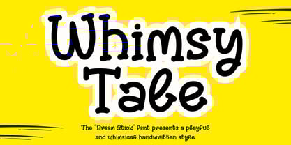 Whimsy Tale Font Poster 1