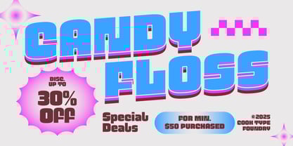 Cook Modtrial Font Poster 6