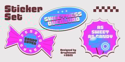 Cook Modtrial Font Poster 8