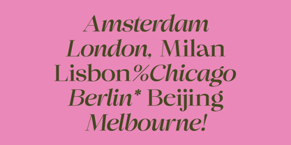 Chilton Font Poster 8