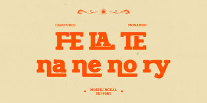 Monarko Font Poster 3