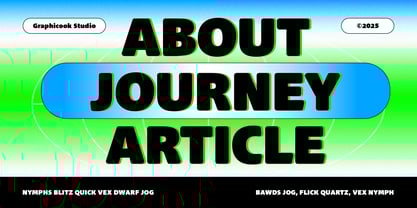 Cook Edgisp Font Poster 8