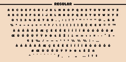 Fox Jumbo Font Poster 11