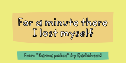 Sunshine in a bag Font Poster 5