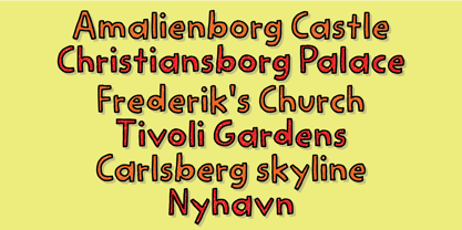 Sunshine in a bag Font Poster 6