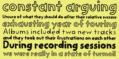 Sunshine in a bag Font Poster 4