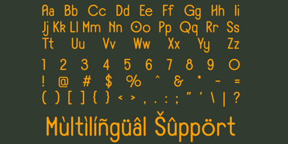 Querolas Font Poster 9