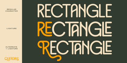 Querolas Font Poster 2