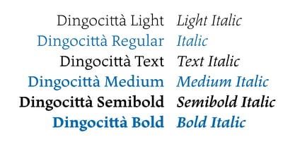 Dingocitta Font Poster 2