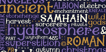 Moonshore Font Poster 15