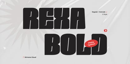 Rexa Bold Font Poster 1