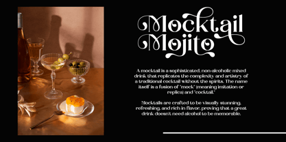 Landmark Models Font Poster 2