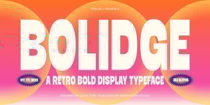 Cook Bolidge Font Poster 1