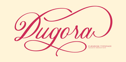 Dugora Font Poster 1