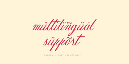Dugora Font Poster 8