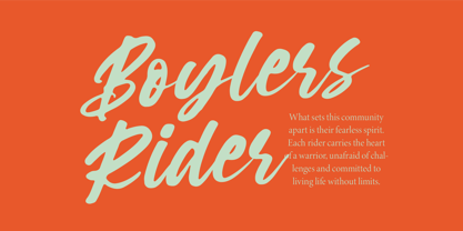 Souther Daleska Font Poster 8