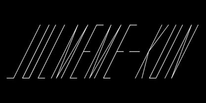 Julmeme Kun Font Poster 1