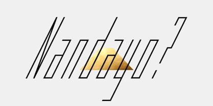 Julmeme Kun Font Poster 4