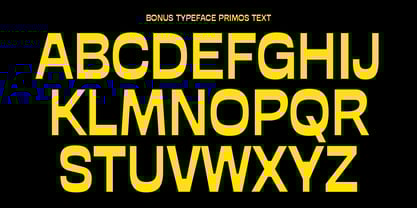 GW Primos Font Poster 10