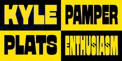 GW Primos Font Poster 11