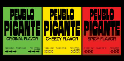 GW Primos Font Poster 6