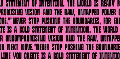 Ferron Font Poster 6