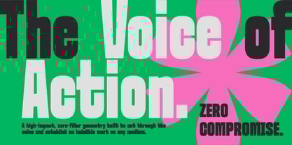 Ferron Font Poster 4