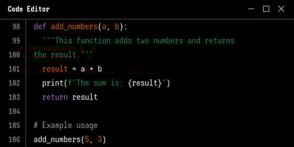 Perupa Mono Font Poster 7