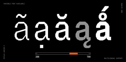 Perupa Mono Font Poster 9