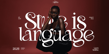 Eqlora Font Poster 14