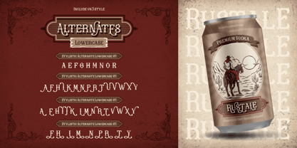 Rowina Font Poster 9