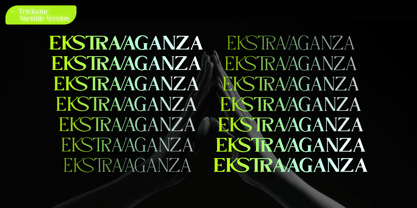 Trickstar Font Poster 2