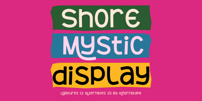 Shore Mystic Font Poster 1