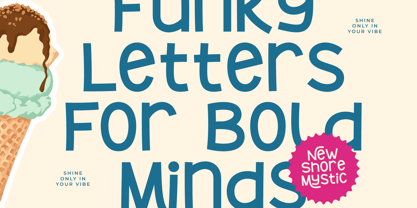 Shore Mystic Font Poster 5