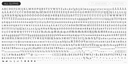 TT Jenevers Font Poster 10
