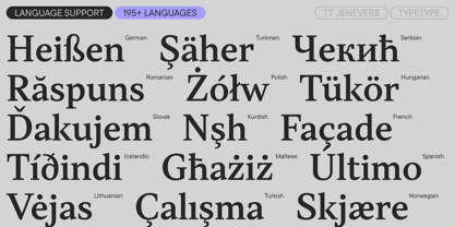 TT Jenevers Font Poster 7