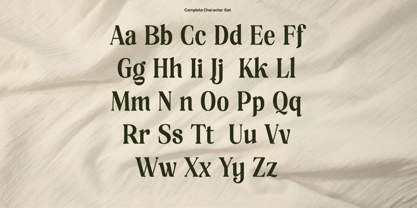 Floranza Font Poster 3